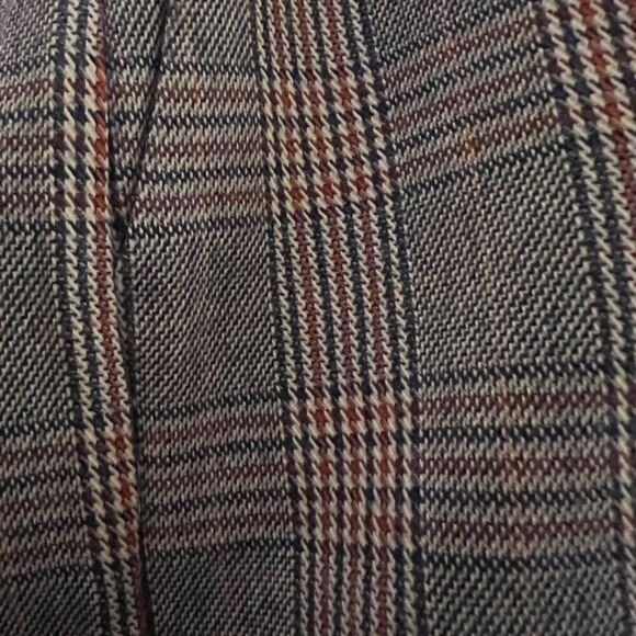 Equipment Women’s Tie Waist Plaid Wool Blend Trousers size 10 ⭐️ - Picture 4 of 5